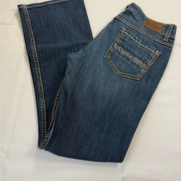 BKE Blue Boot Cut Jeans with Classic Style‎ - Picture 1 of 7